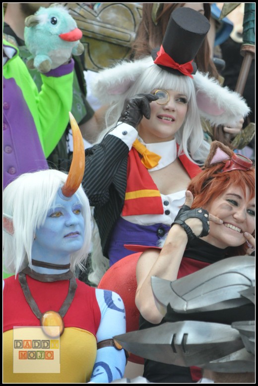 Kae Ray Group cosplay at Dragon Con