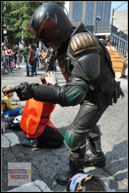 Judge Dredd at Dragon Con Parad