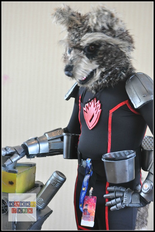 Rocket Raccoon at Dragon Con