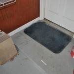 Back door garage P-Touch test strip