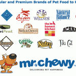 Mr. Chewy.com has over 70 brands