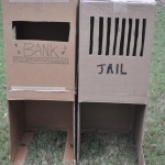 The bank and jail