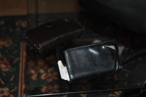 My phone and wallet, rocking it Costanza style