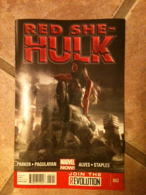 Red She-Hulk 62 is good, consistent, story oriented Hulk