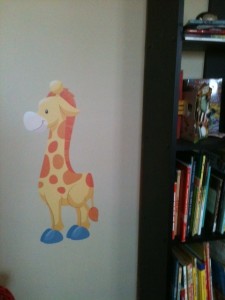 Sunny Decals giraffe