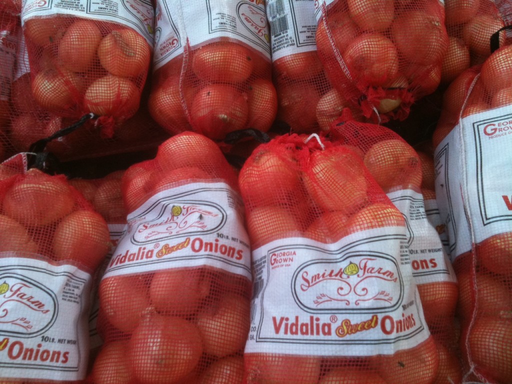 Vidalia onions at exit 98 on I-16