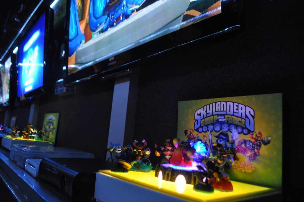 Skylanders SWAP Force is on the screen 5