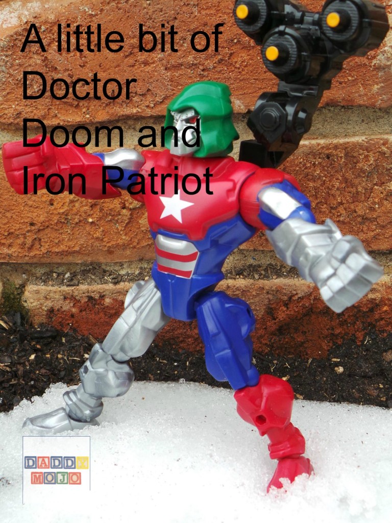 Dr. Doom Iron Patriot fighting the good fight by Daddy Mojo's mailbox