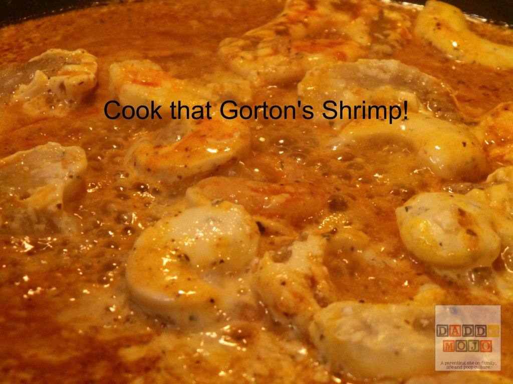 Cook that Gorton's Shrimp #FrozenChefMadness