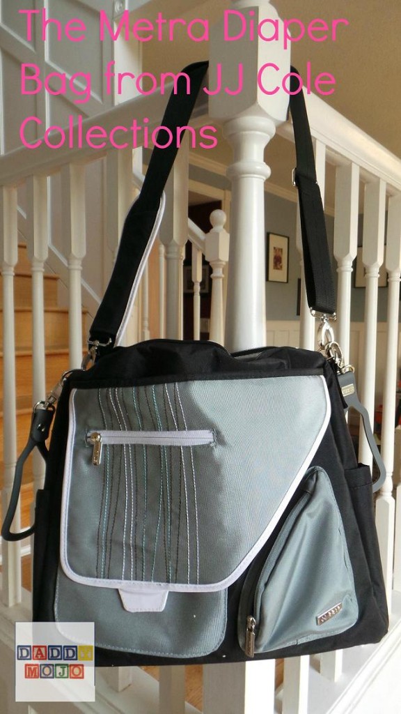 JJ Cole Metra Diaper bag review by Daddy Mojo