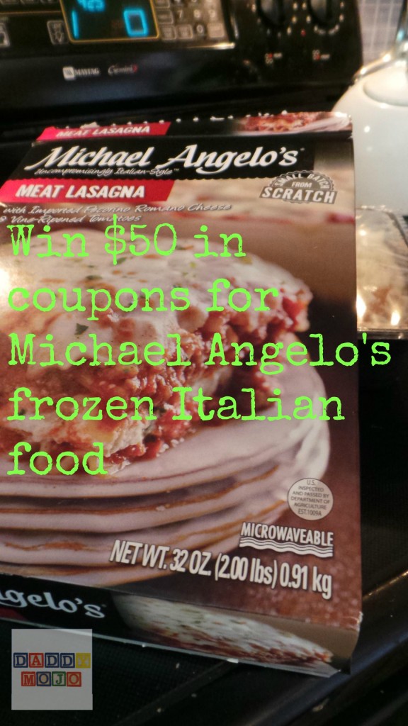 Win $50 in Michael Angelo's frozen food from Daddy Mojo