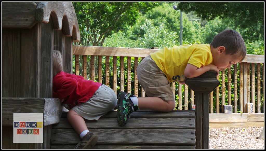 Boys at the park