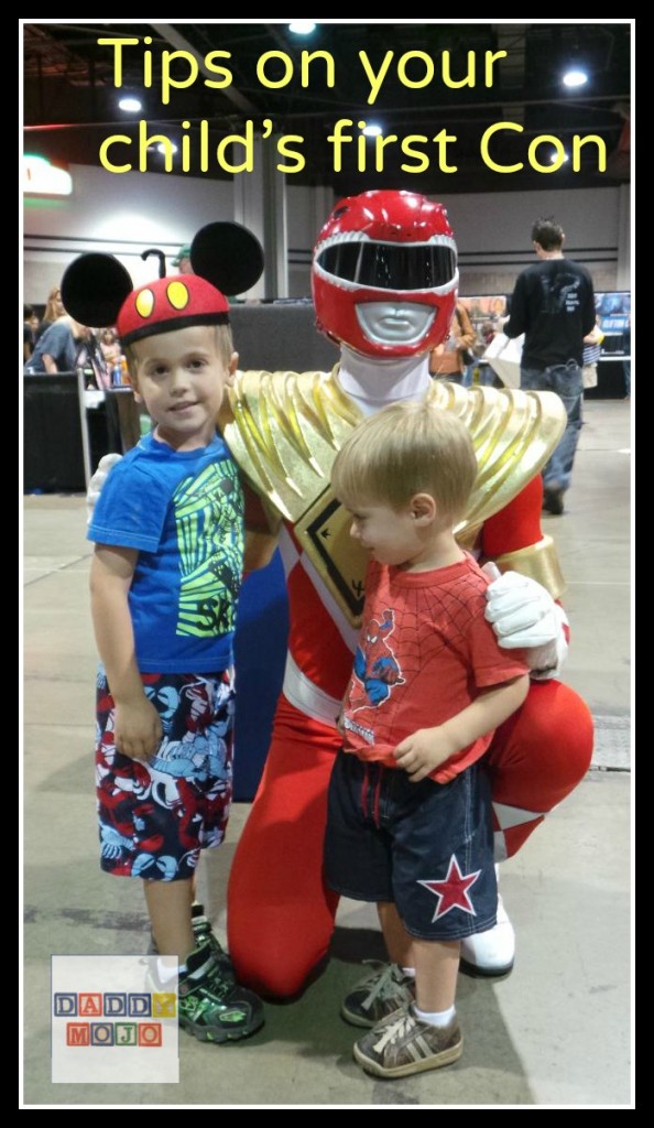 The Red Power Ranger at Wizard World Atlanta Comic Con