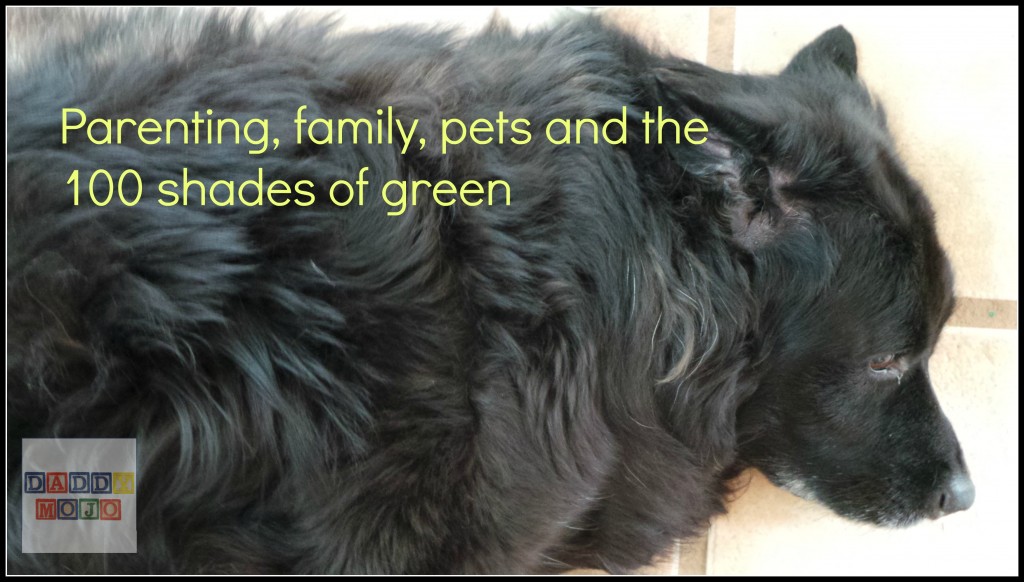 Family, children, pets and the 100 shades of green