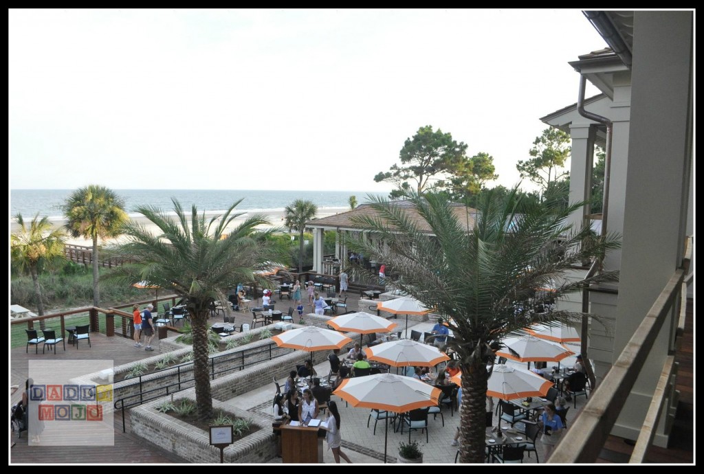 Sea Pines Beach Club upper deck view