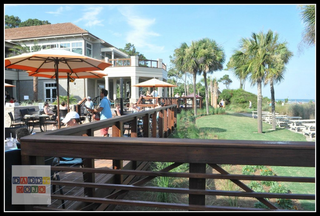 Sea Pines Beach Club view of upper deck