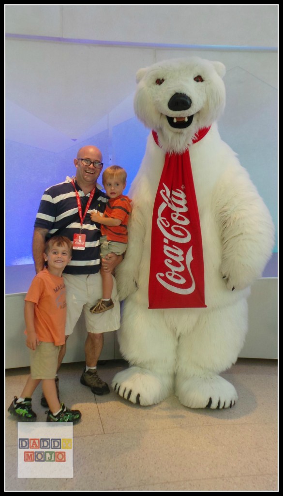 World of Coca Cola polar bear