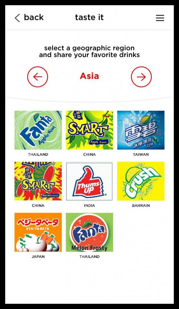 World of Coca Cola sodas in Asia