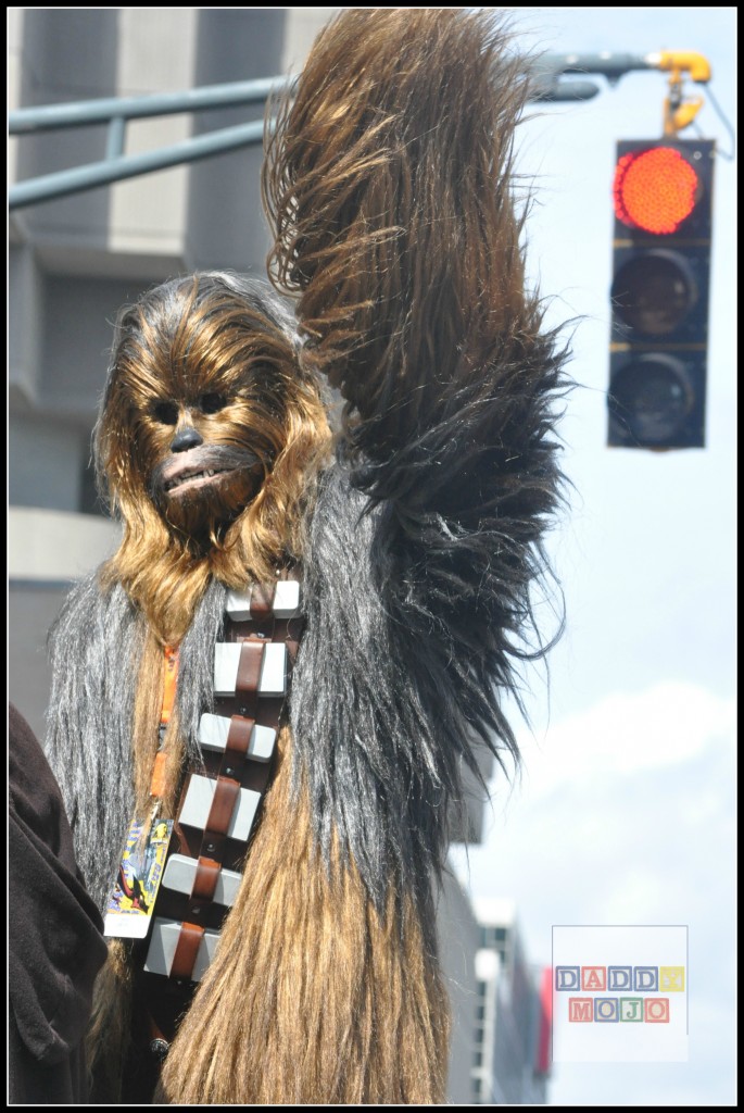 Chewbaca at the Dragon Con Parade