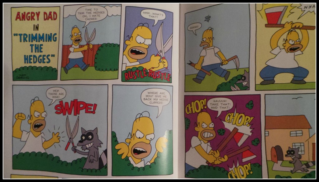 Simpsons Illustrated Angry Dad