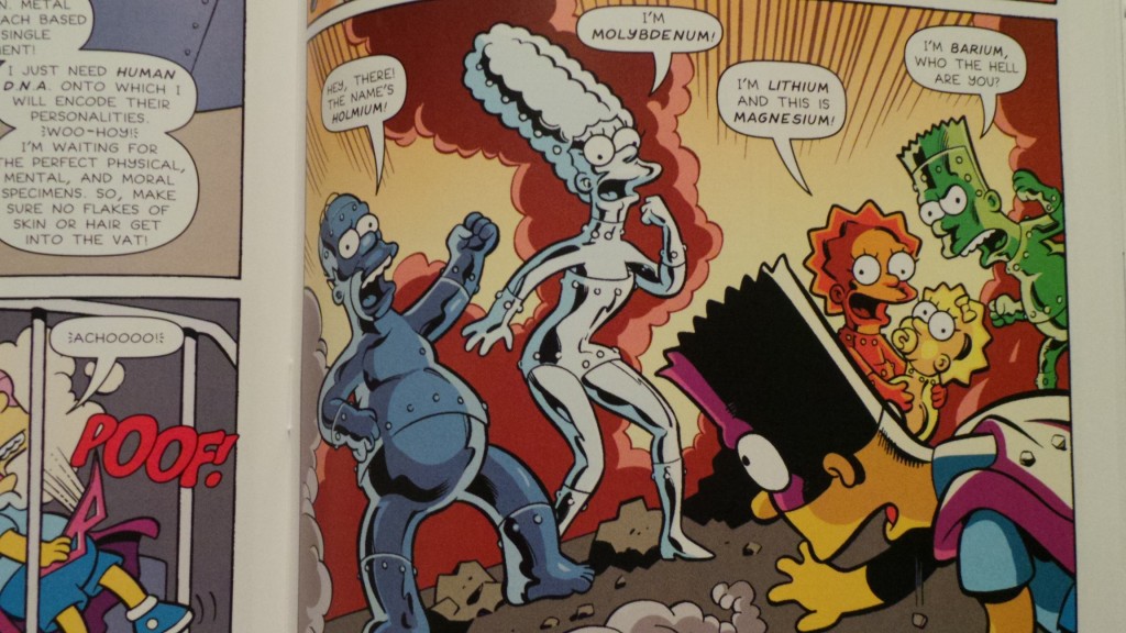 Simpsons Illustrated Metal as Anything