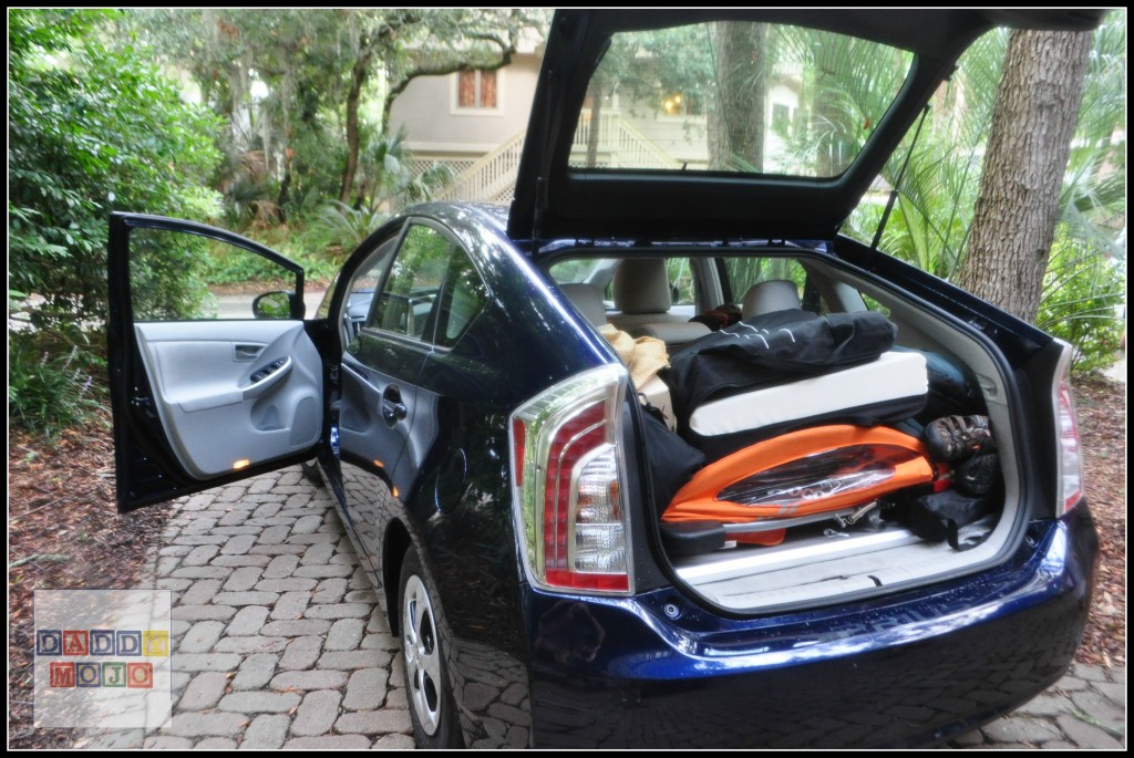 Testing the Toyota Prius at Hilton Head Island