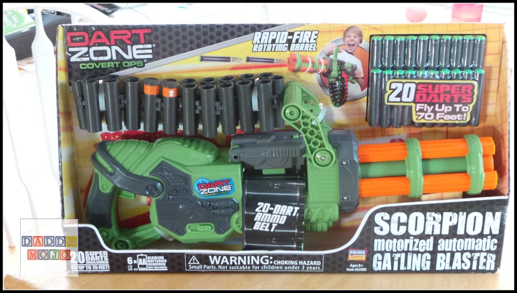 The Scorpion Gatlin Blaster at Wal-Mart