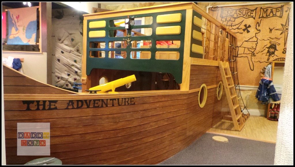 The Sandbox pirate ship