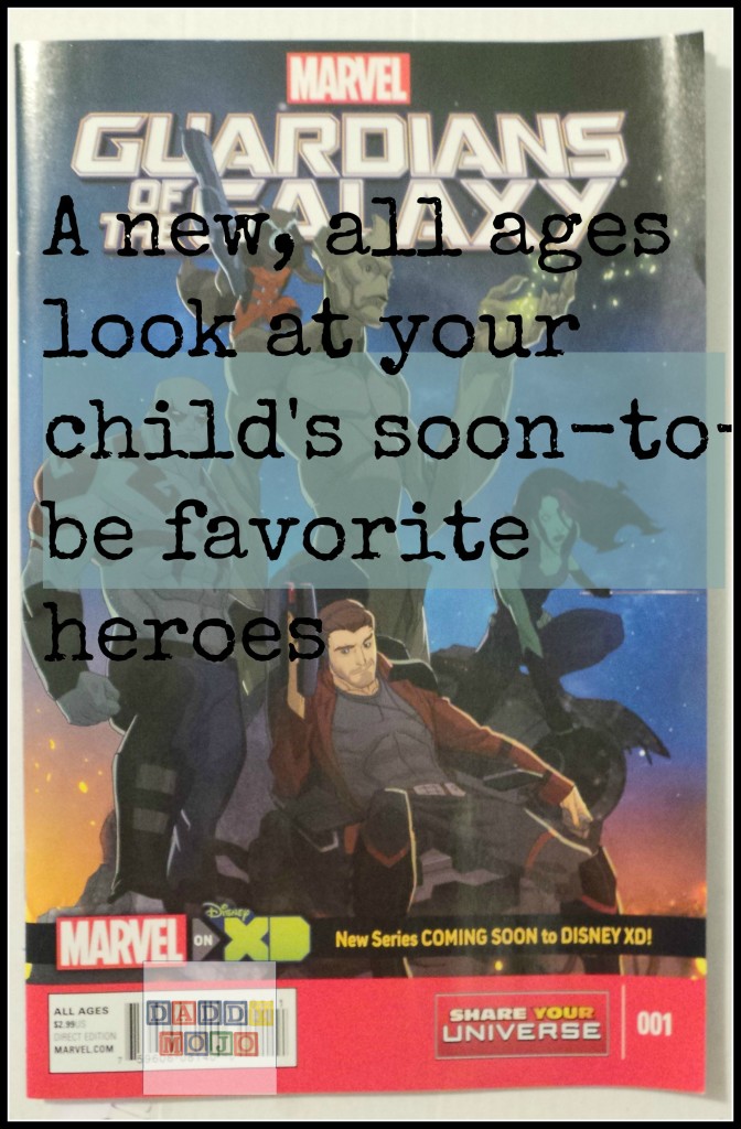 Guardians of the Galaxy all ages comic book cover