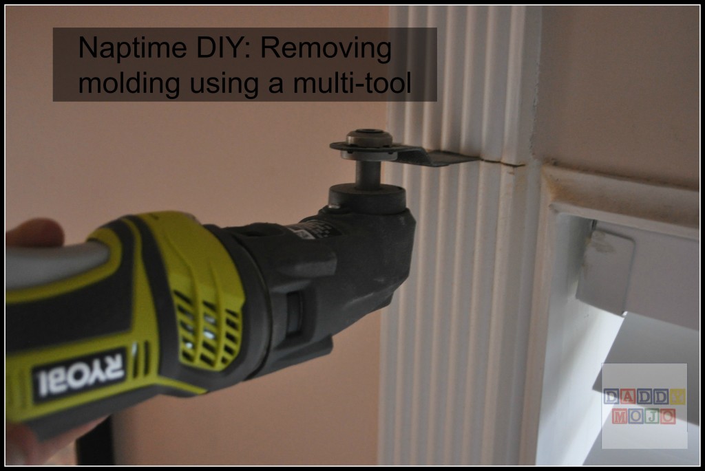 Remove molding using the tool