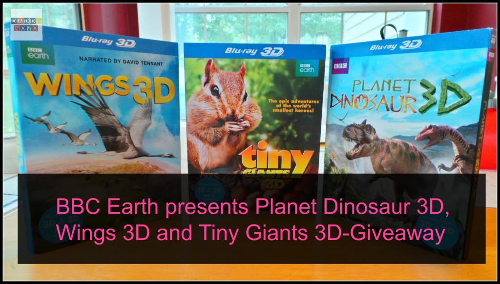 BBC Earth presents Planet Dinosaur 3D, Wings 3D and Tiny Giants 3D-Giveaway