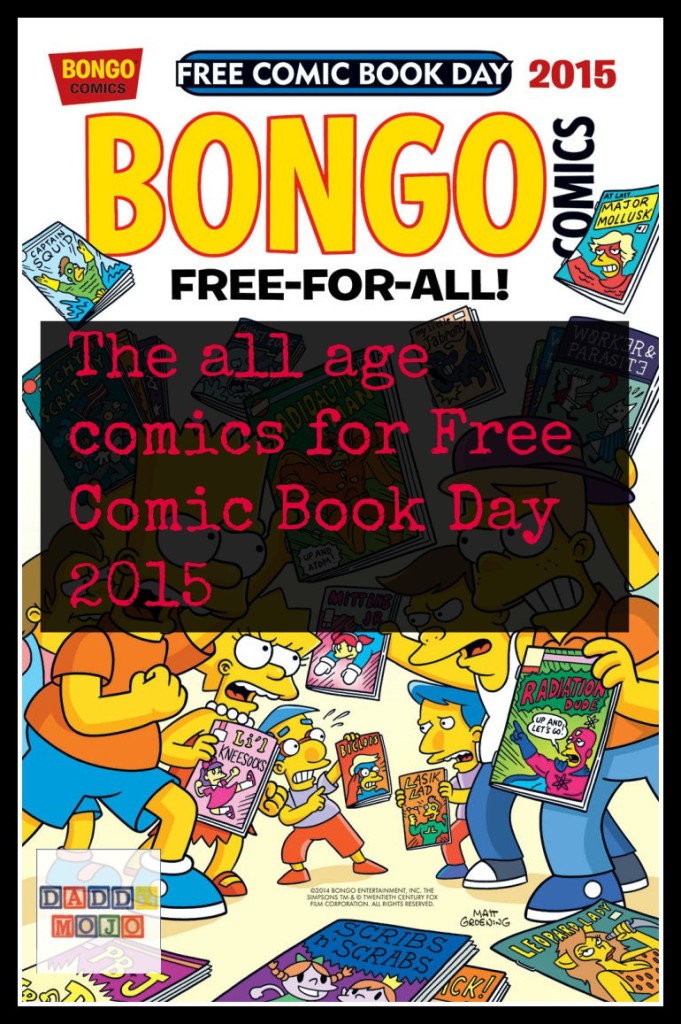 The All age comics for Free Comic Book Day 2015