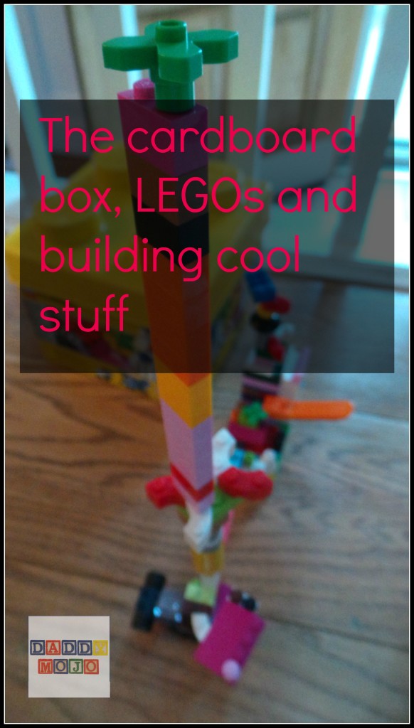 The cardboard box, LEGOs and building cool stuff