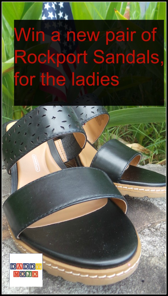 Win a new pair of Rockport Sandals, for the ladies