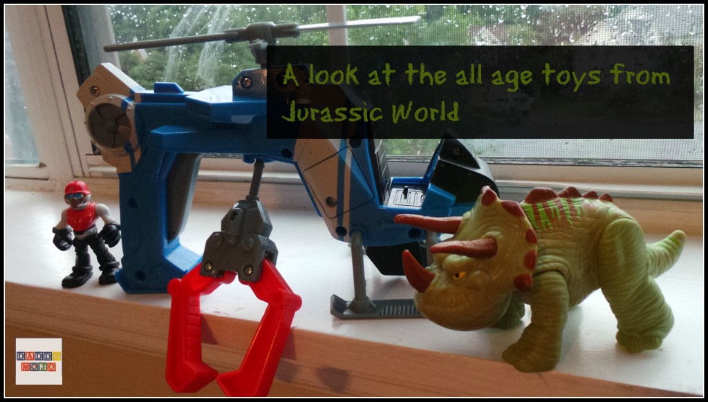 A look at the all age toys for Jurassic World