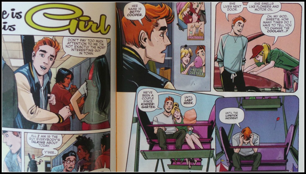 Archie #1 reboots the franchise for today’s teens #LipstickIncident