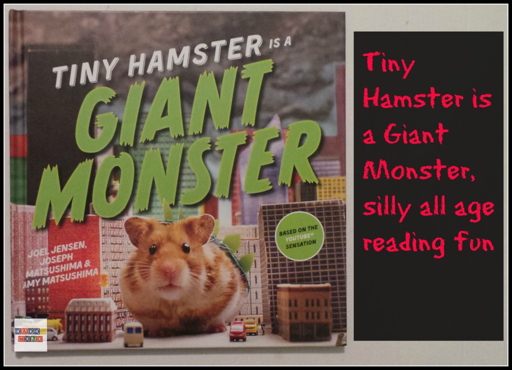 Tiny Hamster is a Giant Monster, silly all age reading fun