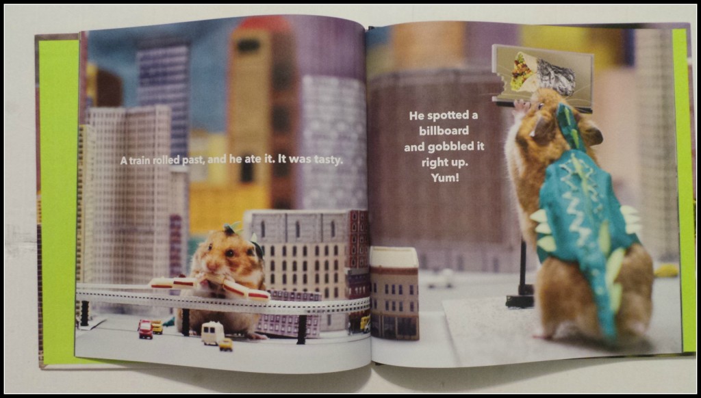 Tiny Hamster is a Giant Monster, silly all age reading fun 2