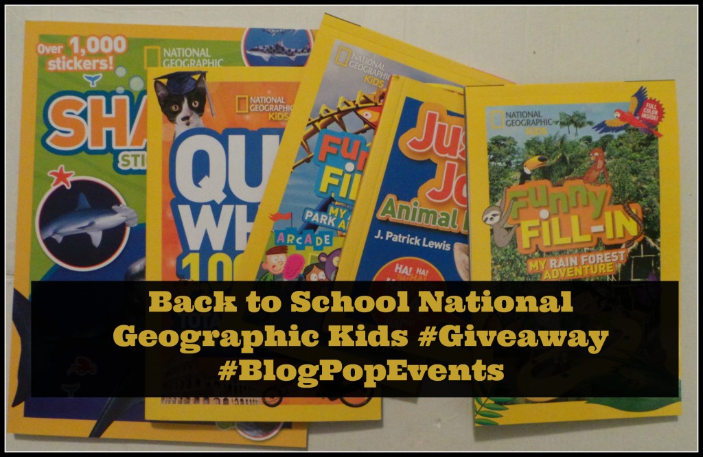 Back to School National Geographic Kids #Giveaway #BlogPopEvents 2