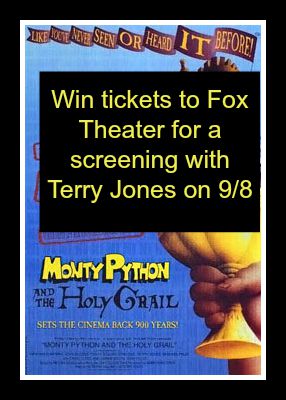 Monty Python and the Holy Grail at Fox Theatre with Terry Jones