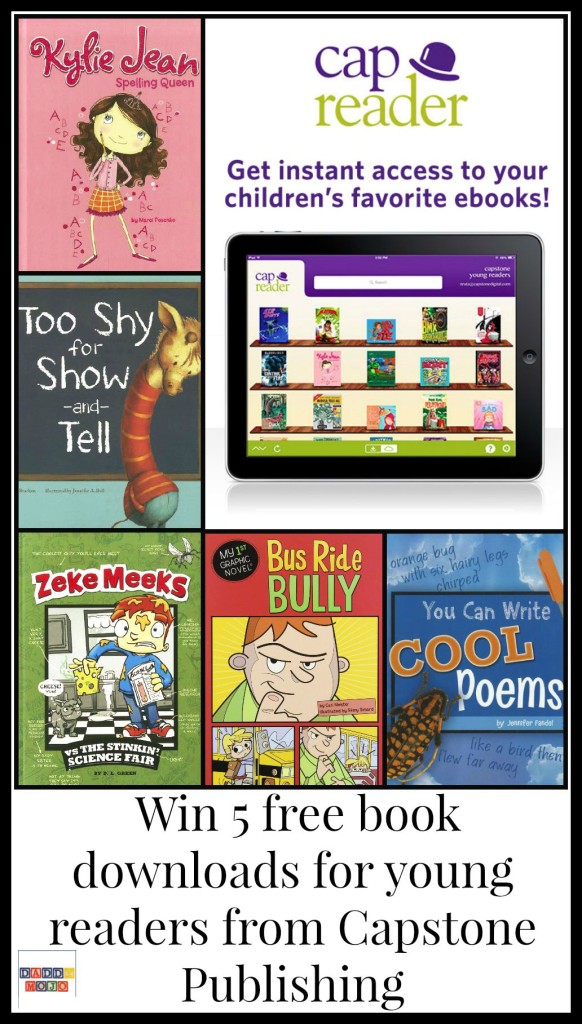  Win 5 free book downloads for young readers from Capstone