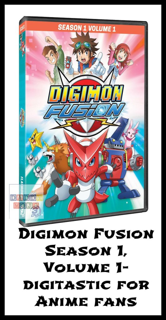 Digimon Fusion Season 1, Volume 1 is on DVD