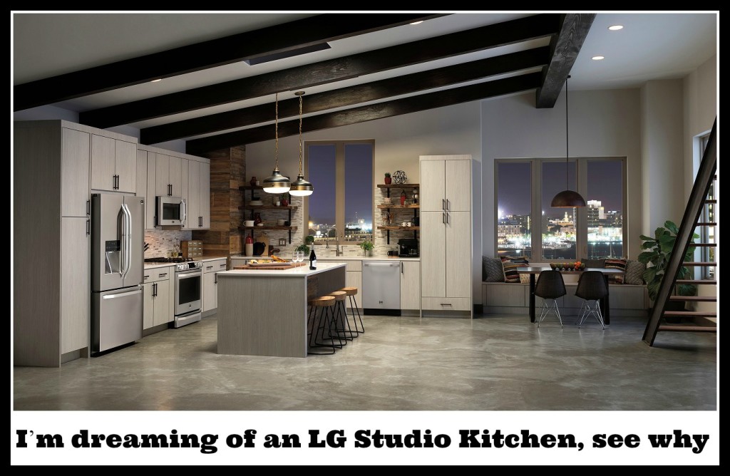 I’m dreaming of an LG Studio Kitchen at Best Buy, come see why