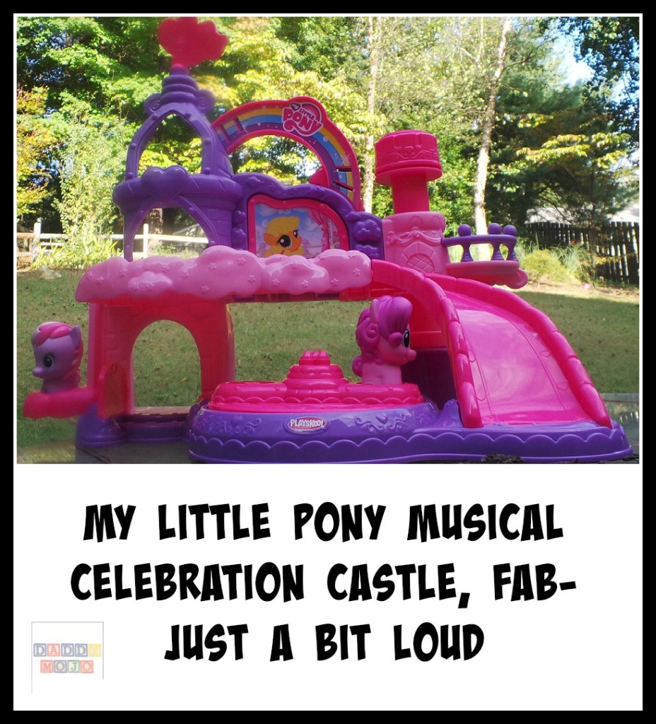 My Little Pony Musical Celebration Castle, fab-just a bit loud