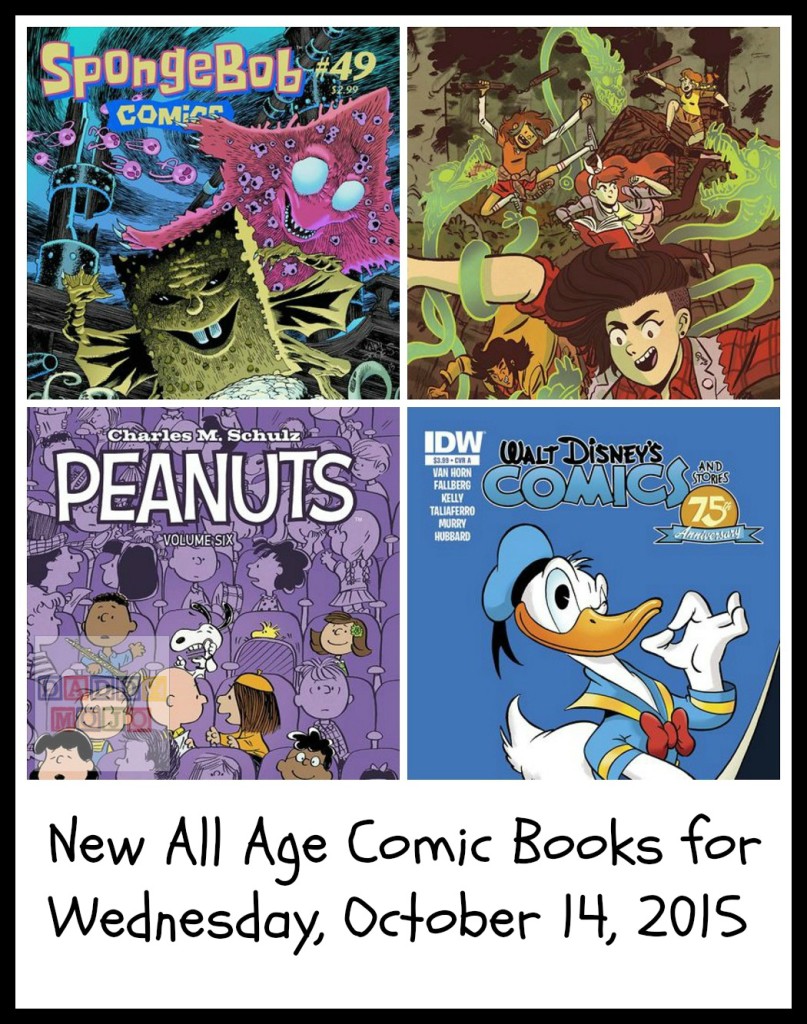 New All Age Comic Books for Wednesday, October 14, 2015