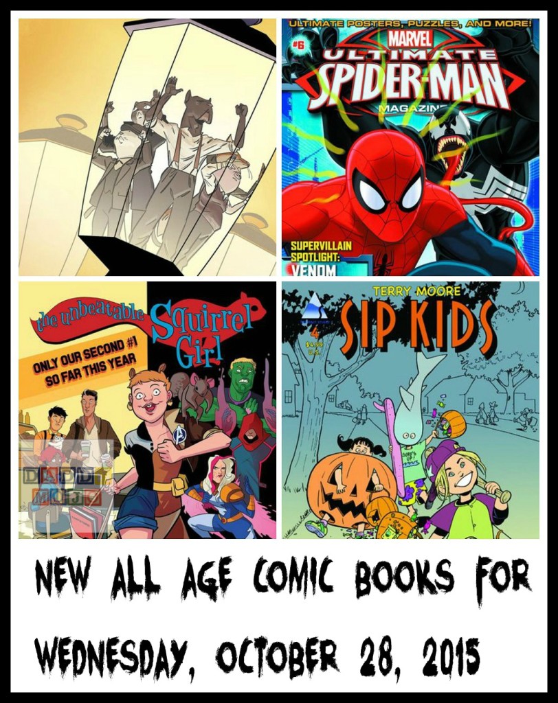 New All Age Comic Books for Wednesday, October 28, 2015