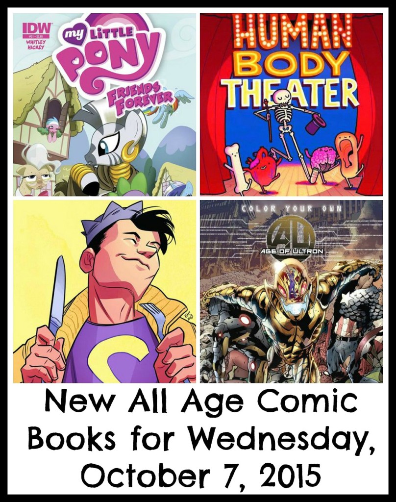 New All Age Comic Books for Wednesday, October 7, 2015