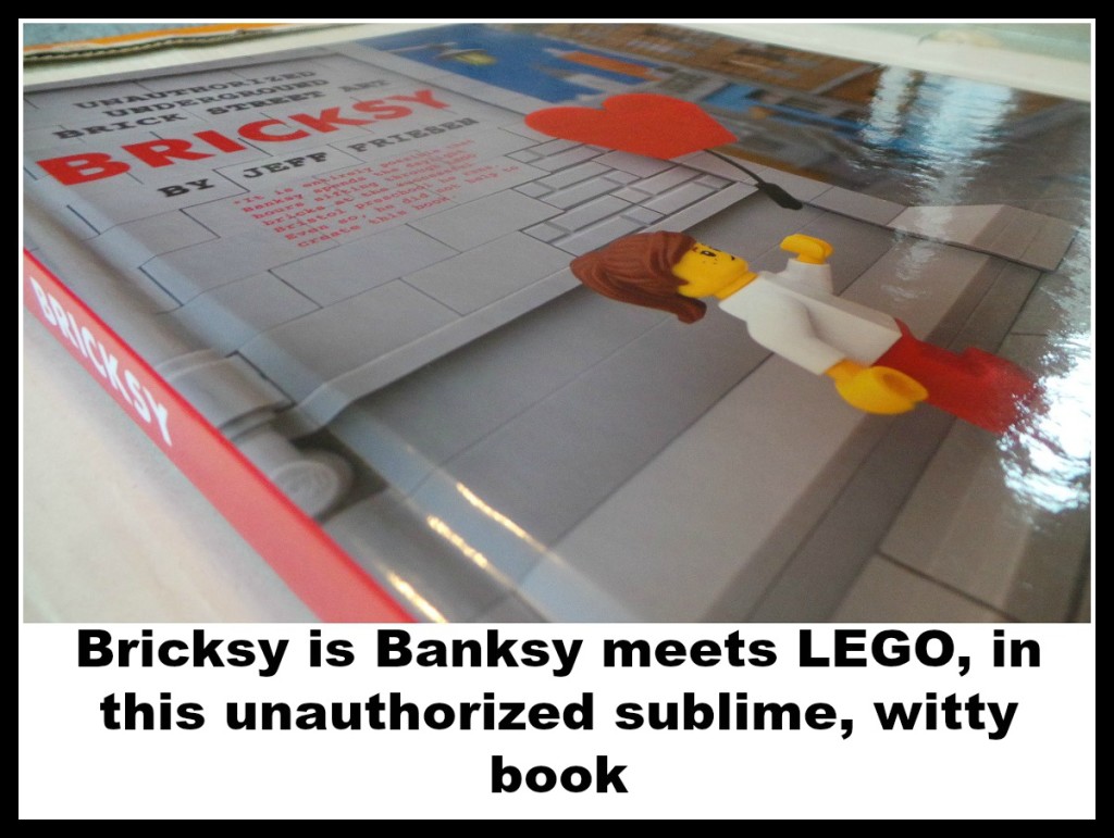 Bricksy is Banksy meets LEGO, in this sublime, witty book