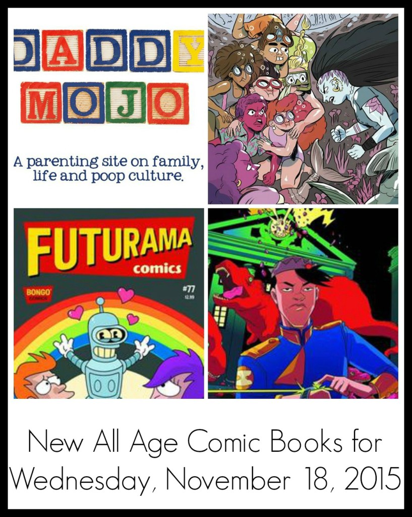 New All Age Comic Books for Wednesday, November 18, 2015