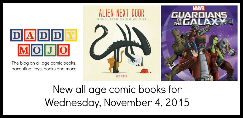 New all age comic books for Wednesday, November 4, 2015